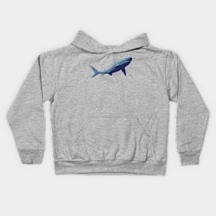 Shark Series - She Swam My Way - No Text Kids Hoodie